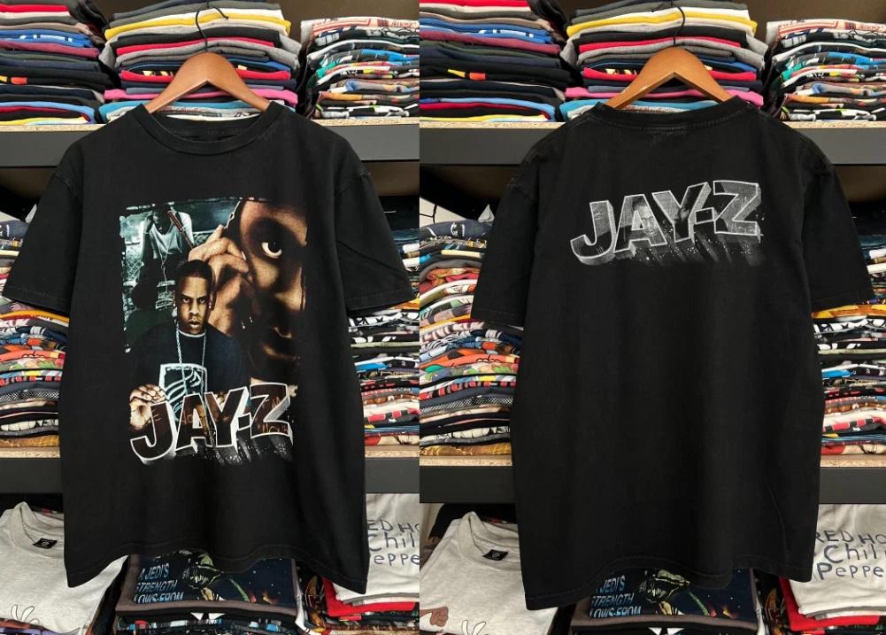 Vintage 90s Jay-Z Rap Bootleg Black T-shirt Hip Hop Streetwear Music Graphic Tee XL
Vintage 90s Jay-Z Rap Bootleg Black T-shirt Hip Hop Streetwear Music Graphic Tee XL