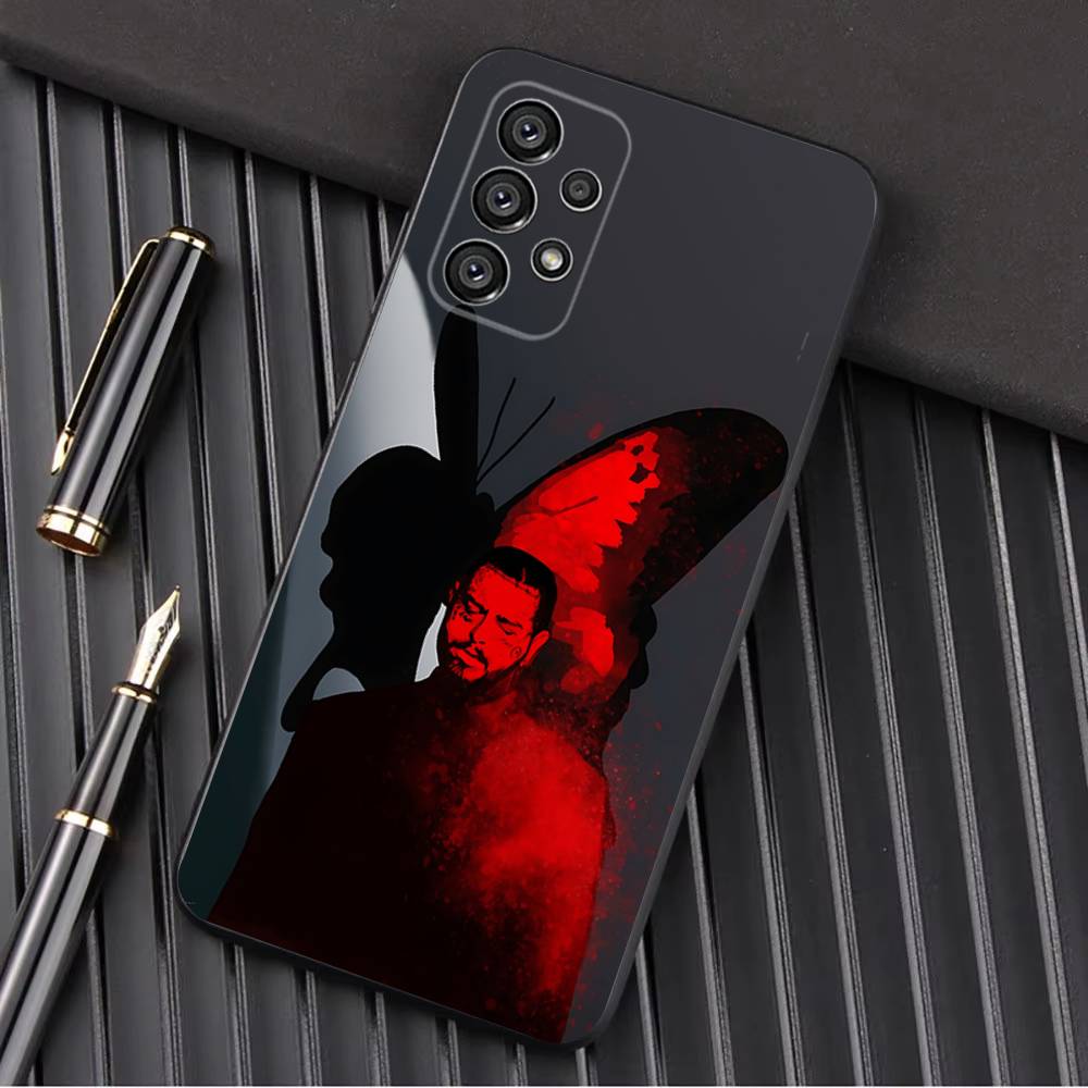King P-Post M-Malone Phone Case For Samsung Galaxy A13,A21s,A22,A31,A32,A52,A53,A71,A80,A91 Soft Black Shell Samsung a224g
King P-Post M-Malone Phone Case For Samsung Galaxy A13,A21s,A22,A31,A32,A52,A53,A71,A80,A91 Soft Black Shell Samsung a224g