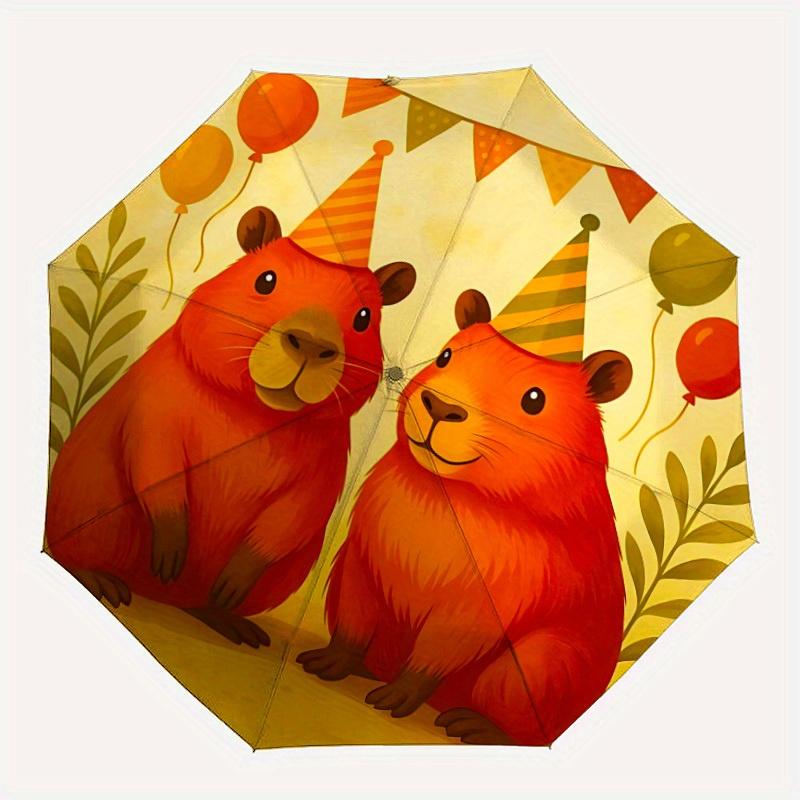 1pc Capybara Party Automatic Open/Close Umbrella, Ideal Fan Gift for Birthday, Christmas, Trendy Fashion yy250828085
1pc Capybara Party Automatic Open/Close Umbrella, Ideal Fan Gift for Birthday, Christmas, Trendy Fashion yy250828085