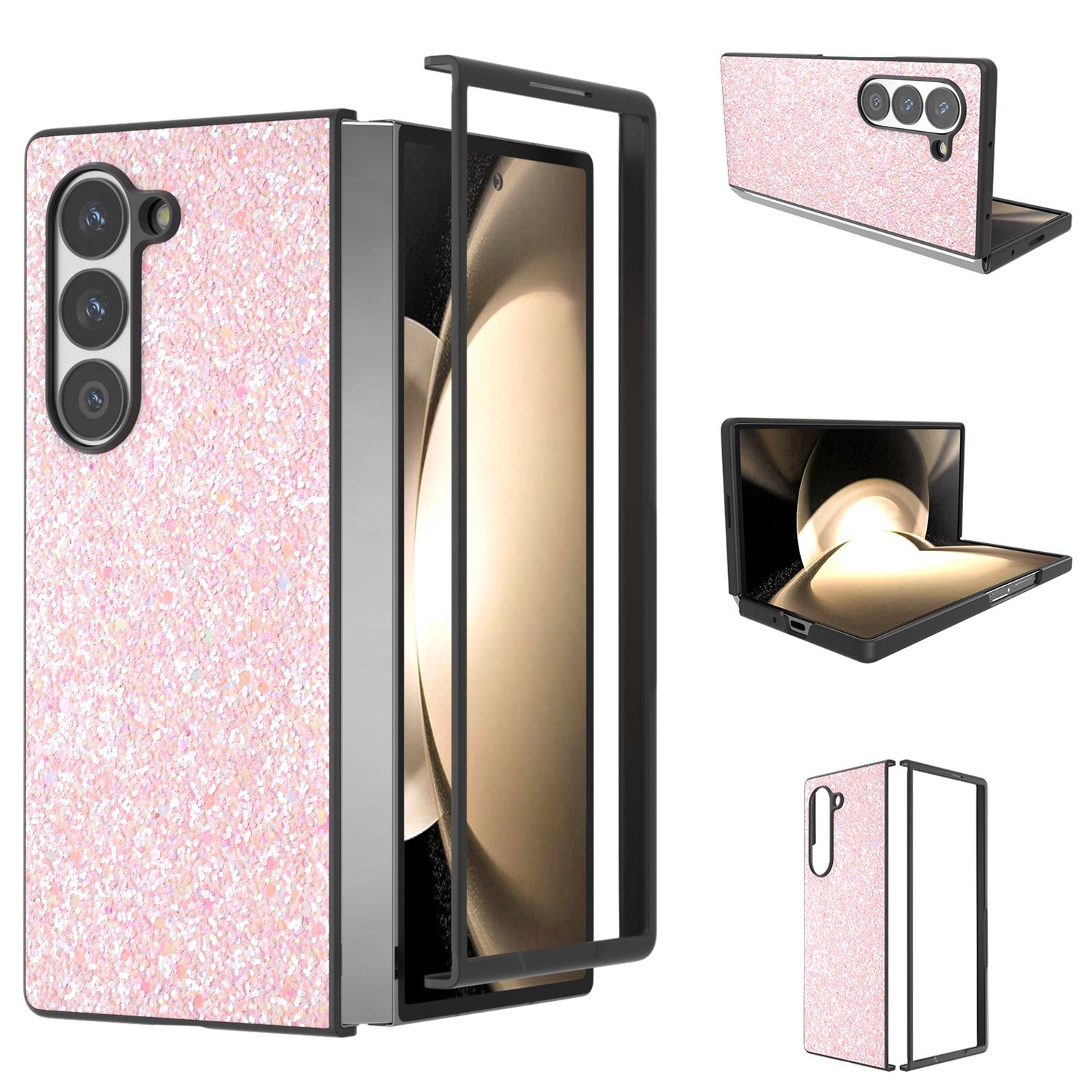 For Samsung Galaxy Z Fold6 5G Case Colored Glitter PU+PC Shockproof Phone Cover Light Pink
For Samsung Galaxy Z Fold6 5G Case Colored Glitter PU+PC Shockproof Phone Cover Light Pink