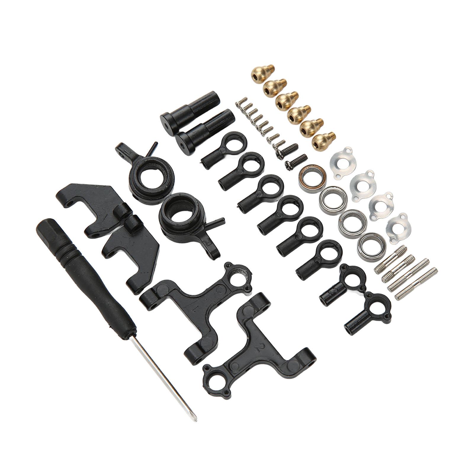 RC Front Upper and Rear Suspension Arms Steering Kit with Pull Rods Steering Linkage for WPL D12 RC Car
RC Front Upper and Rear Suspension Arms Steering Kit with Pull Rods Steering Linkage for WPL D12 RC Car