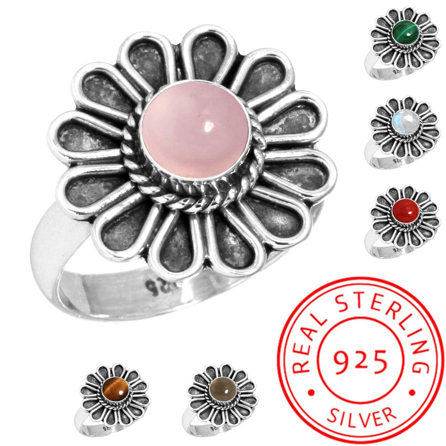 925 Sterling Silver Ring Women Gemstone Handmade Jewelry Thanksgiving Gift Malachite Moonstone Rose Quartz Red Stone Smoky Topaz Tiger Eye Statement 6 тигрове око кольору
925 Sterling Silver Ring Women Gemstone Handmade Jewelry Thanksgiving Gift Malachite Moonstone Rose Quartz Red Stone Smoky Topaz Tiger Eye Statement 6 тигрове око кольору