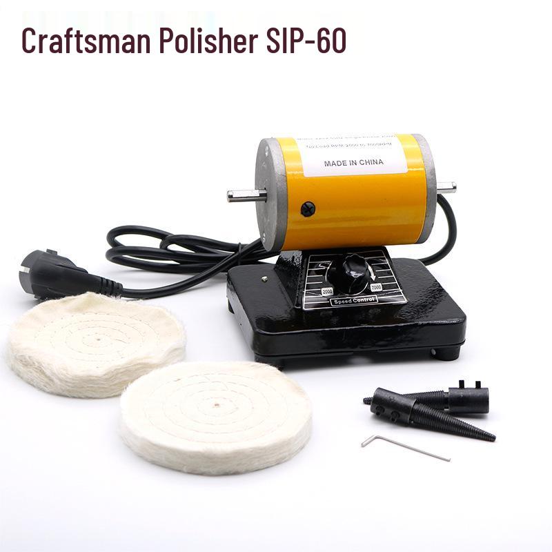 Стоматологический шлифовальный станок для зубных протезов с регулируемой скоростью и тканевым кругом - SIP-60 Polisher SIP-60 EU Plug
Стоматологический шлифовальный станок для зубных протезов с регулируемой скоростью и тканевым кругом - SIP-60 Polisher SIP-60 EU Plug