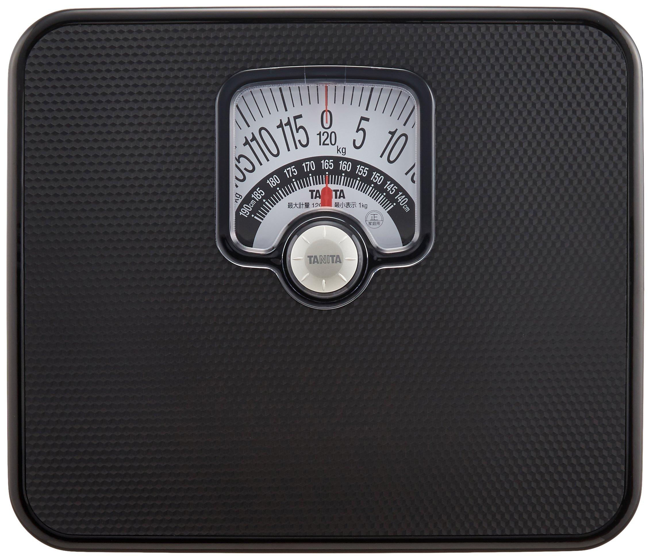 Tanita Weight Scale Analog with Obesity Determination No Batteries Required Black HA-552-BK
Tanita Weight Scale Analog with Obesity Determination No Batteries Required Black HA-552-BK