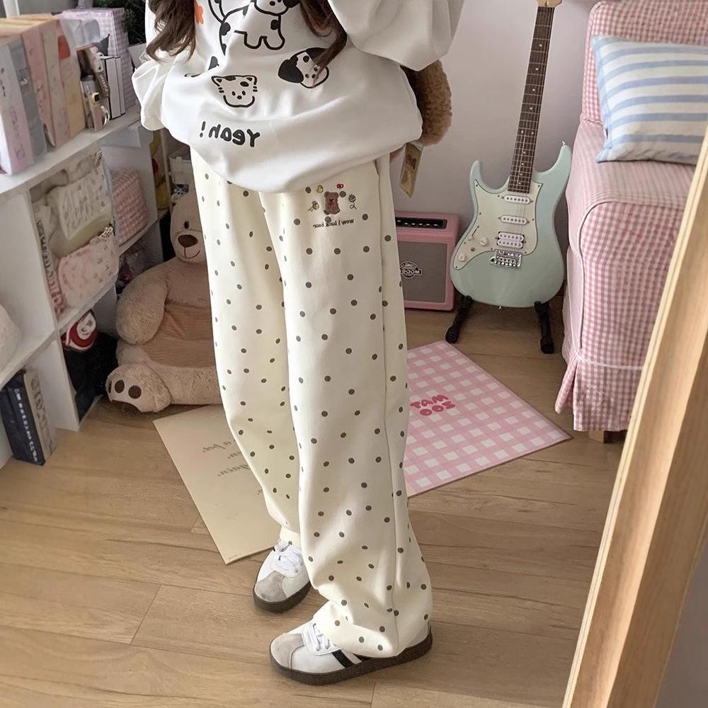 Cozy Teddy Bear Print Women s Wide-Leg Pants - Autumn/Winter 2024, Plus Velvet, Loose & Comfortable Fit 2XL
Cozy Teddy Bear Print Women s Wide-Leg Pants - Autumn/Winter 2024, Plus Velvet, Loose & Comfortable Fit 2XL
