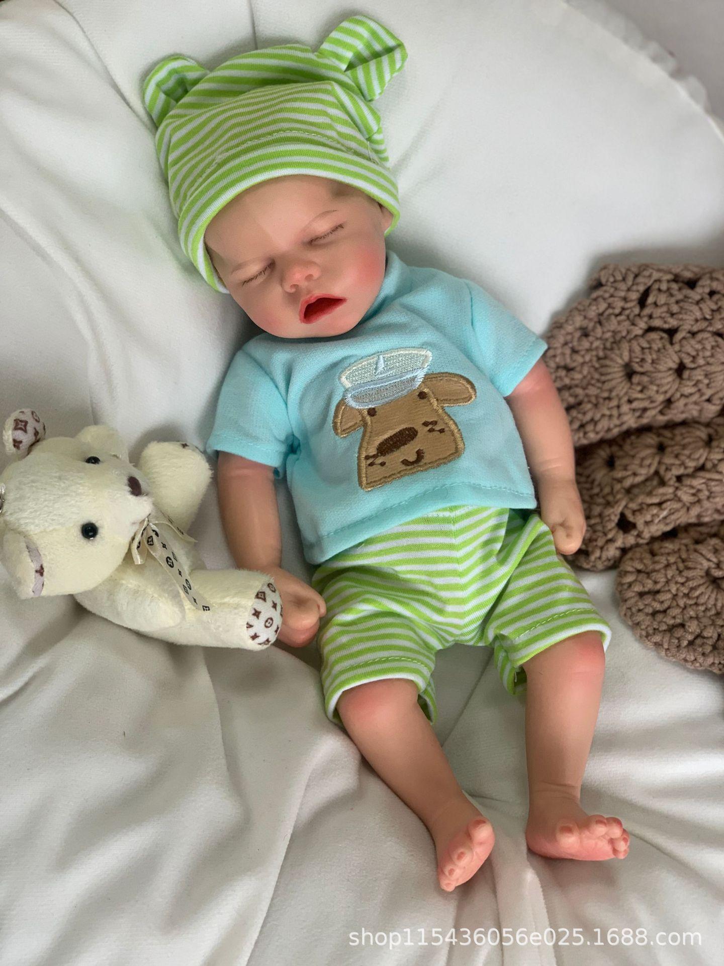 Твердый силиконовый Rebirth Мини-кукла Мягкий игровой домик Игрушка в подарок 30cm зелёный
Твердый силиконовый Rebirth Мини-кукла Мягкий игровой домик Игрушка в подарок 30cm зелёный