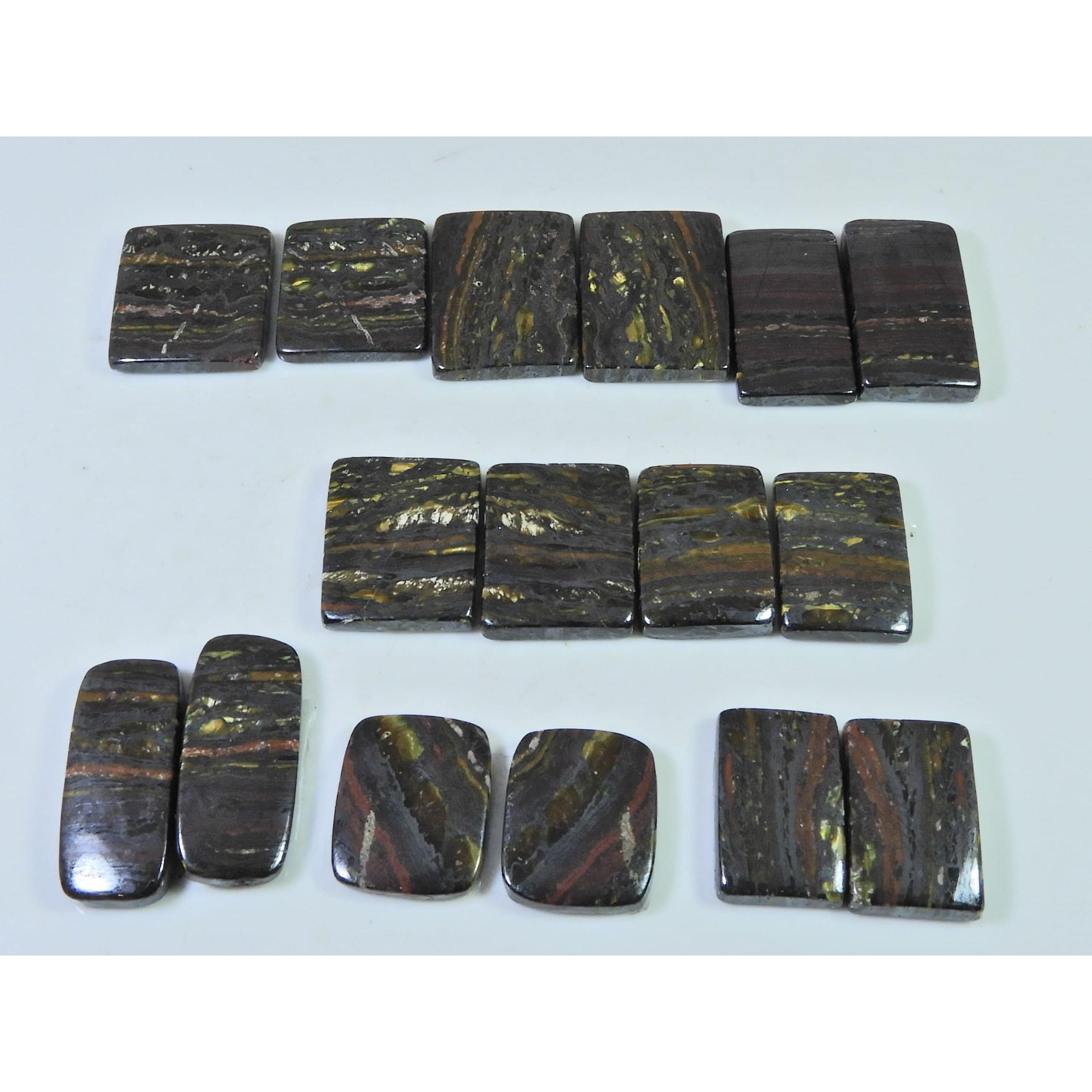 206Cts. Натуральный Железный Тигровый Глаз Парный Октагон Кабошон Драгоценный Камень 08 Партия C-375
206Cts. Натуральный Железный Тигровый Глаз Парный Октагон Кабошон Драгоценный Камень 08 Партия C-375