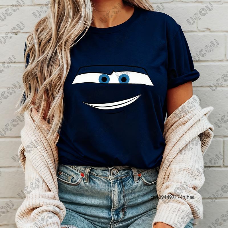 Lightning McQueen Cars Print Tshirt For Women Summer New Short Sleeve Cotton Oneck Tees Casual Vintage Oversized Couples Tops 4XL
Lightning McQueen Cars Print Tshirt For Women Summer New Short Sleeve Cotton Oneck Tees Casual Vintage Oversized Couples Tops 4XL
