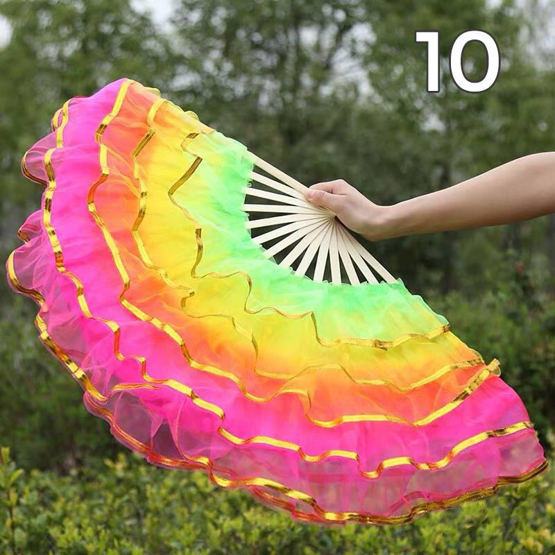 Красочные складные окрашенные шелковые веера для танцоров, имитация шелковых вееров, китайский стиль, ручная работа, реквизит для выступлений в стиле танца Янко
Красочные складные окрашенные шелковые веера для танцоров, имитация шелковых вееров, китайский стиль, ручная работа, реквизит для выступлений в стиле танца Янко
