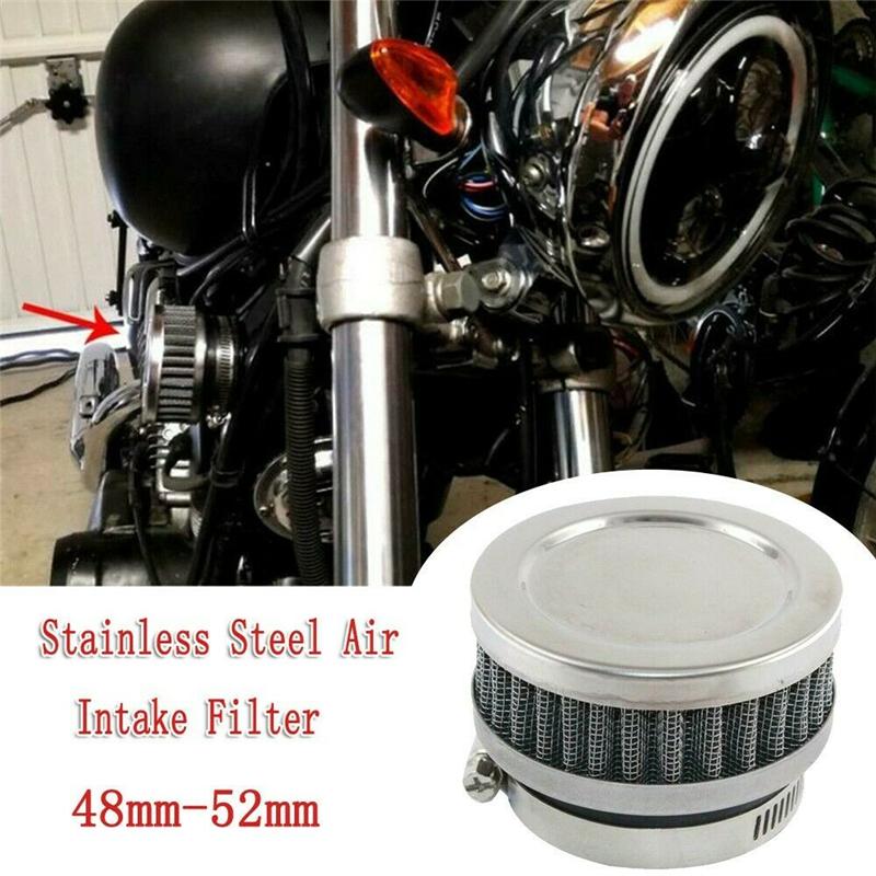 Motorcycle Scooter Stainless Steel Air-Intake-Filter + Clamp Universal 48-52mm 1pc
Motorcycle Scooter Stainless Steel Air-Intake-Filter + Clamp Universal 48-52mm 1pc