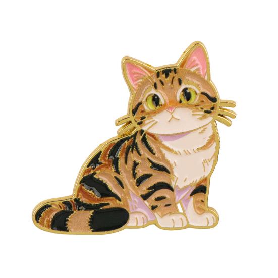 Adorable Cat Pin Elegant Alloy Lapel Pin for Backpacks Jackets Blouses
Adorable Cat Pin Elegant Alloy Lapel Pin for Backpacks Jackets Blouses