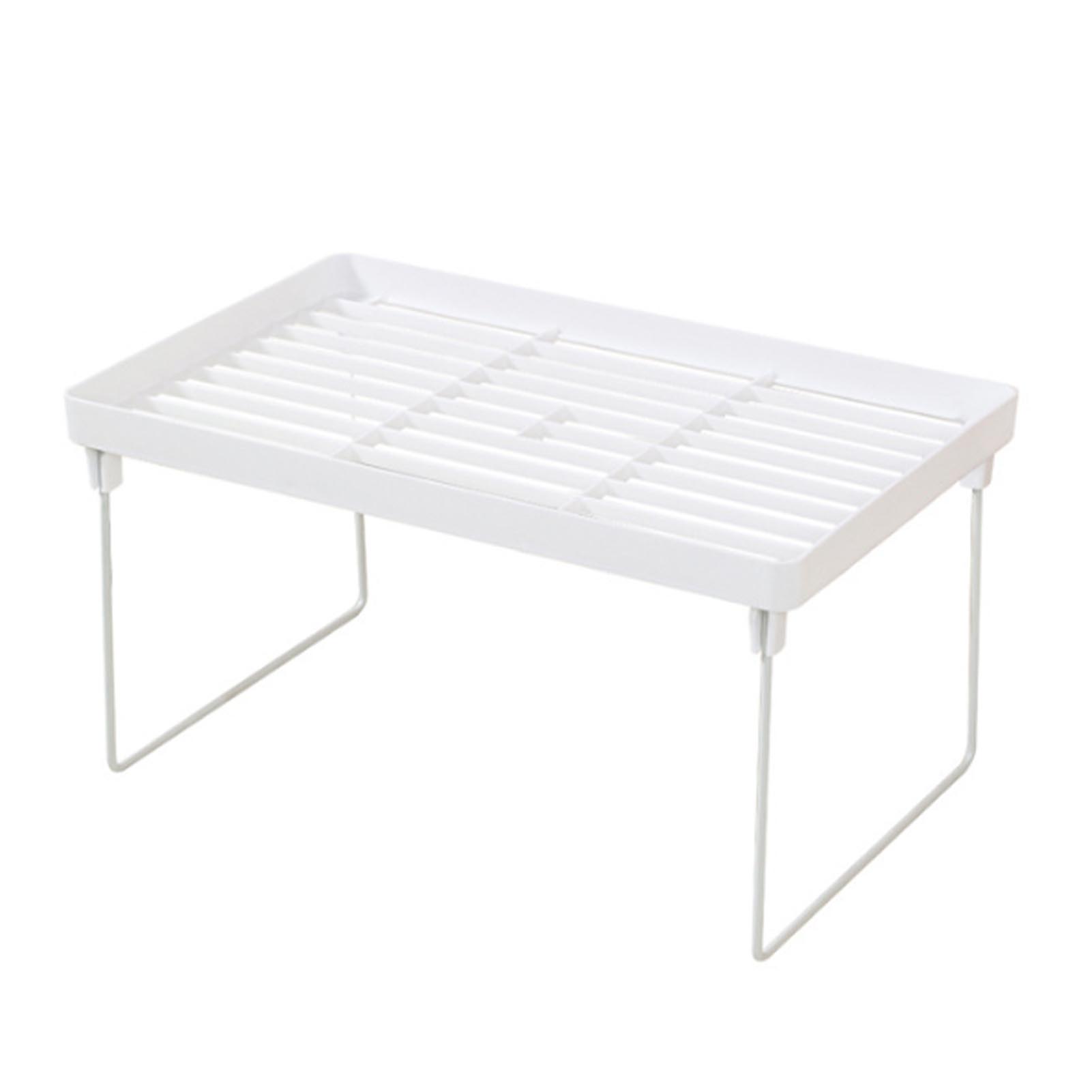 Kitchen Stacking Shelf Plastic and Metal Multifunctional Stackable Kitchen Counter Shelf Organizer L
Kitchen Stacking Shelf Plastic and Metal Multifunctional Stackable Kitchen Counter Shelf Organizer L