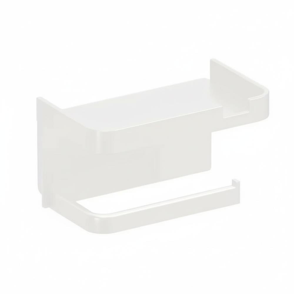No Drilling Toilet Paper Holder Plastic Toilet Organizer Rack Tissue Holder Bathroom Use білий
No Drilling Toilet Paper Holder Plastic Toilet Organizer Rack Tissue Holder Bathroom Use білий