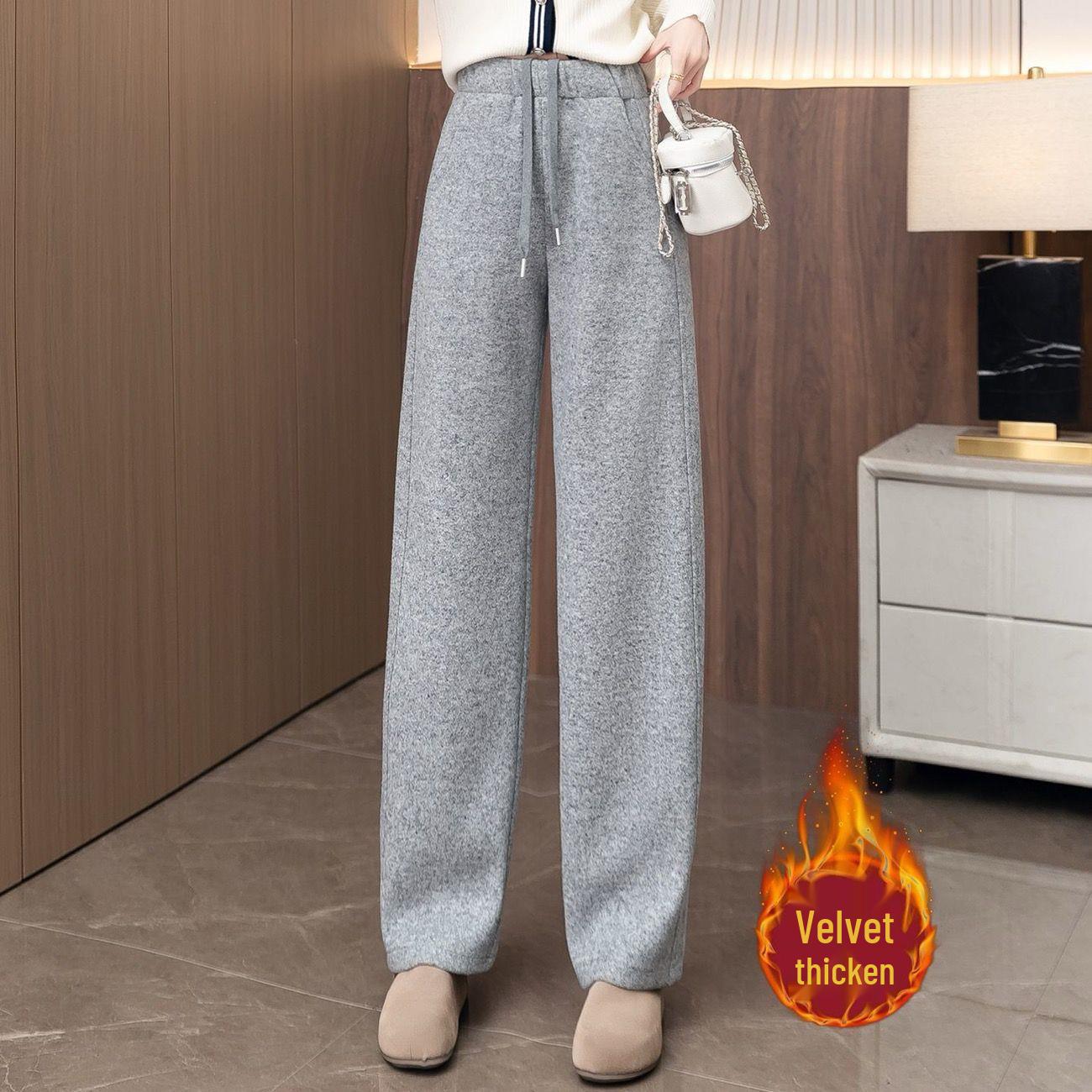 Australian Wool High-Waist Wide-Leg Pants 2025 – Women s Thickened, Elastic, Loose Fit, Curved Knife Cut For Autumn/Winter. 2XL for 150-170 lbs
Australian Wool High-Waist Wide-Leg Pants 2025 – Women s Thickened, Elastic, Loose Fit, Curved Knife Cut For Autumn/Winter. 2XL for 150-170 lbs