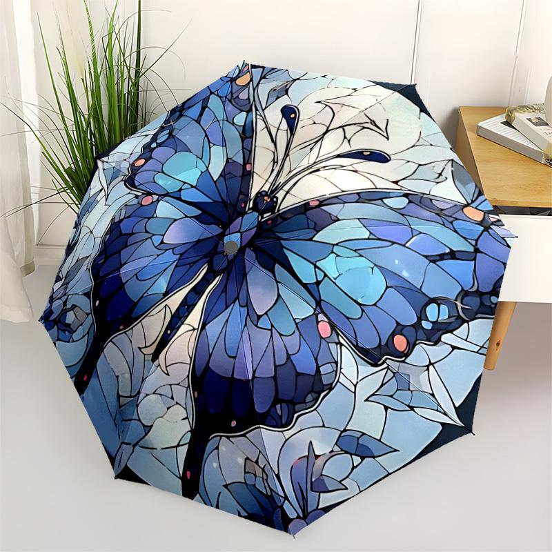 1pc Butterfly Stained Glass Automatic Open/Close Umbrella, Lightweight for Women/Men, Perfect Gift - for Everyday or Holiday Eventsyy251127053
1pc Butterfly Stained Glass Automatic Open/Close Umbrella, Lightweight for Women/Men, Perfect Gift - for Everyday or Holiday Eventsyy251127053