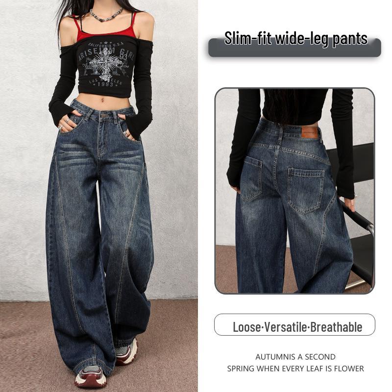 Women s Retro Wide-Leg Cat Scratch Patchwork Jeans - Autumn 2025 Collection L
Women s Retro Wide-Leg Cat Scratch Patchwork Jeans - Autumn 2025 Collection L