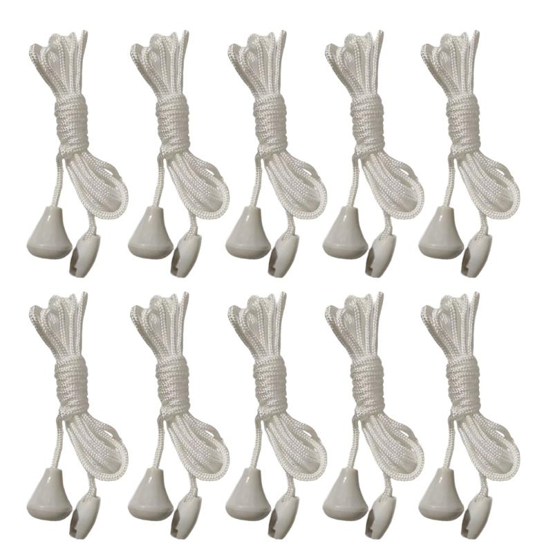 10Pcs Nylon Bathroom Light Pull Cord String Replacement Ceiling Switches Pull Cord with Connector Pull Chain Easy to Use 1
10Pcs Nylon Bathroom Light Pull Cord String Replacement Ceiling Switches Pull Cord with Connector Pull Chain Easy to Use 1