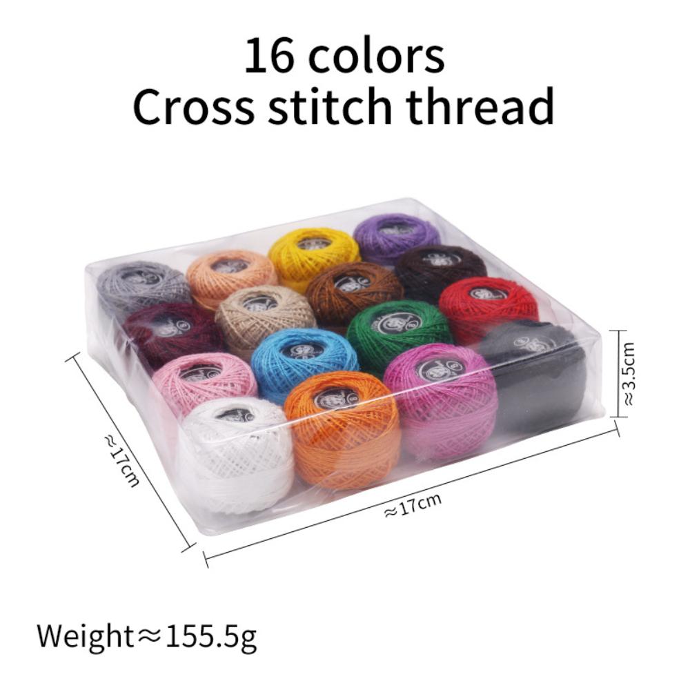 Colorful Cross Stitch Thread Embroidery Sewing Thread Diy Hand-Knitted Patch Thread Sewing Supplies
Colorful Cross Stitch Thread Embroidery Sewing Thread Diy Hand-Knitted Patch Thread Sewing Supplies