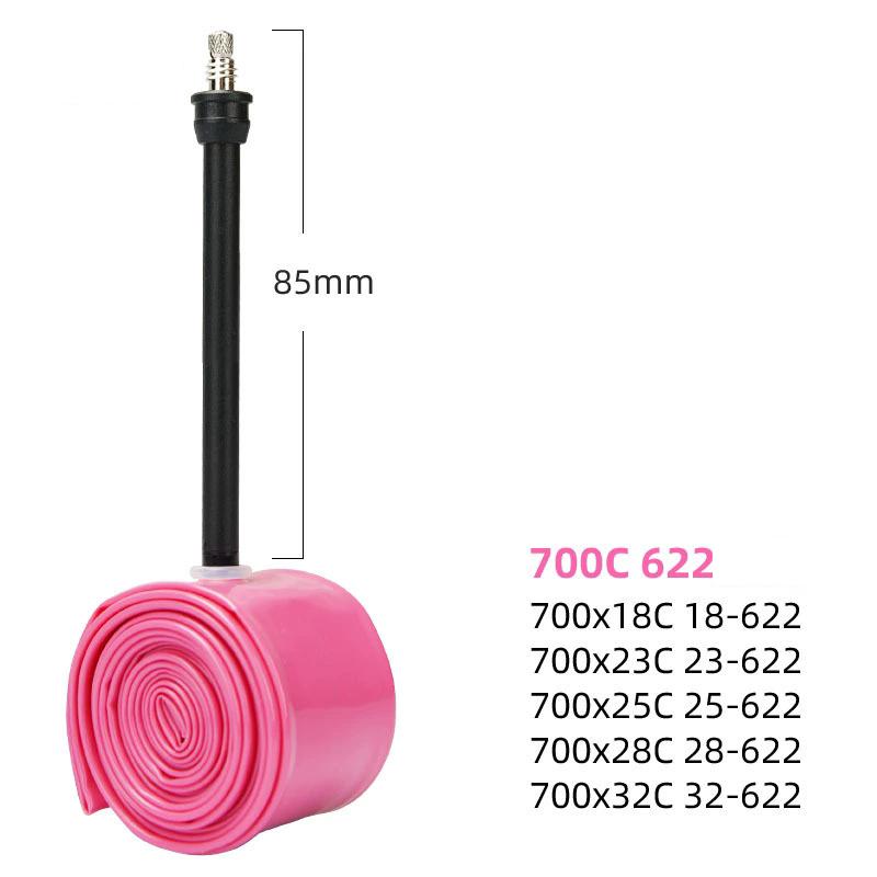 1Pcs Ultralight 28g Bike TPU Inner Tube 700X18 25 28 32 Road Bicycle TPU Material Tire 45mm/65mm/85mm Length French Valve
1Pcs Ultralight 28g Bike TPU Inner Tube 700X18 25 28 32 Road Bicycle TPU Material Tire 45mm/65mm/85mm Length French Valve