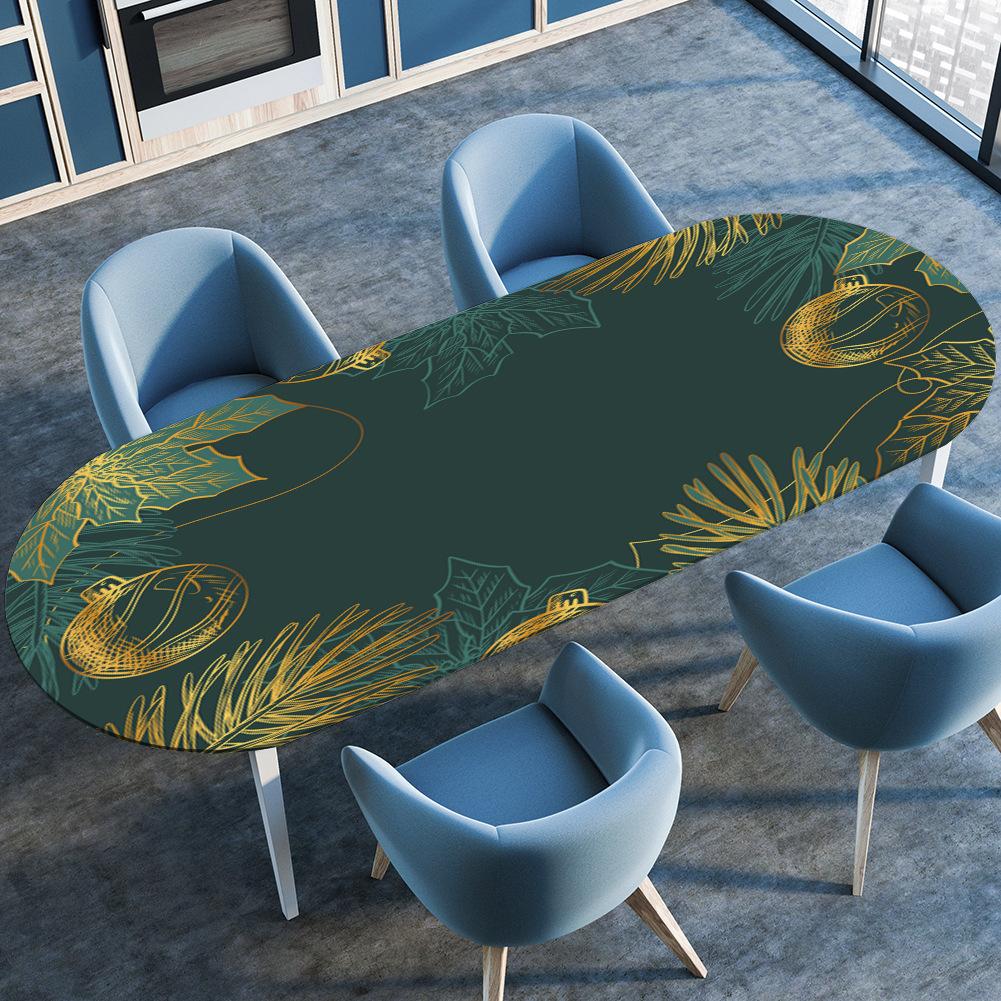 Oval Elastic Coffee Table Cover Christmas Flower Printed Rustic Table Cloth Waterproof Oil-proof Dinner Tablecloth (as the picture,91cmx152cm)
Oval Elastic Coffee Table Cover Christmas Flower Printed Rustic Table Cloth Waterproof Oil-proof Dinner Tablecloth (as the picture,91cmx152cm)