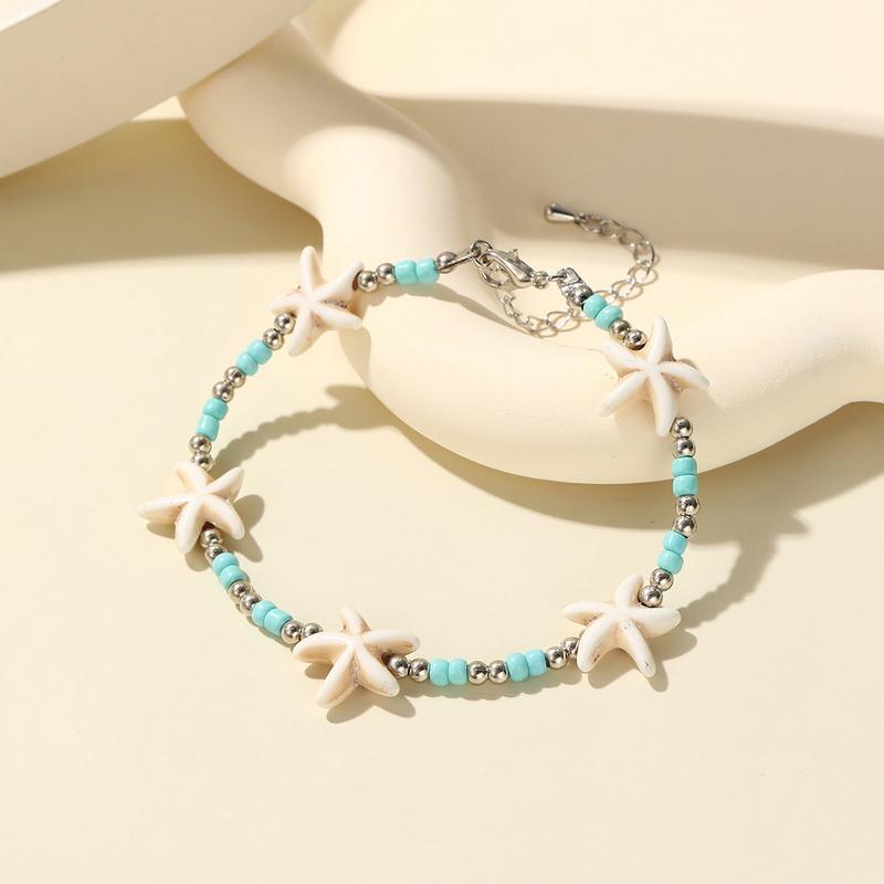 Bohemian Colorful Rice Beads Bracelet For Women Starfish Shell Conch Sea Turtle Pendant Bracelets Summer Beach Charm Jewelry
Bohemian Colorful Rice Beads Bracelet For Women Starfish Shell Conch Sea Turtle Pendant Bracelets Summer Beach Charm Jewelry