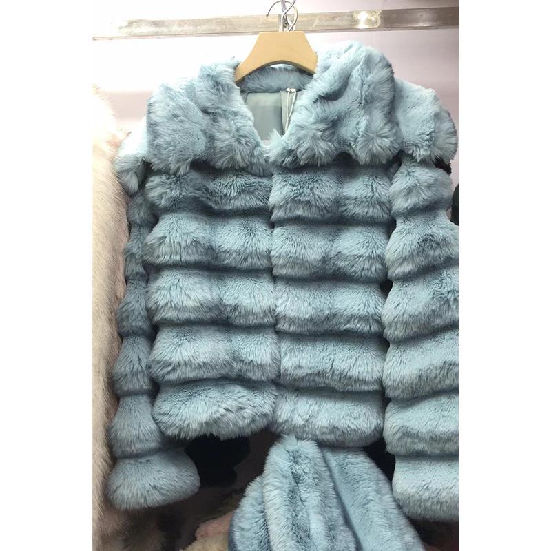 Зима 2024 Модное пальто с лацканами из искусственного меха шиншиллы для женщин One Size синий
Зима 2024 Модное пальто с лацканами из искусственного меха шиншиллы для женщин One Size синий