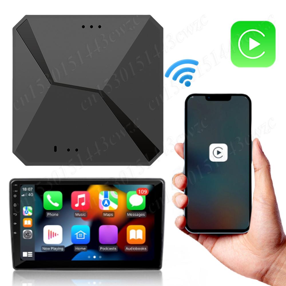 2in1 Wireless Carplay Adapter Android Auto Smart Dongle Mini Box Plug And Play 5.8GHz WiFi for Wired CarPlay Android Auto Cars чёрный
2in1 Wireless Carplay Adapter Android Auto Smart Dongle Mini Box Plug And Play 5.8GHz WiFi for Wired CarPlay Android Auto Cars чёрный