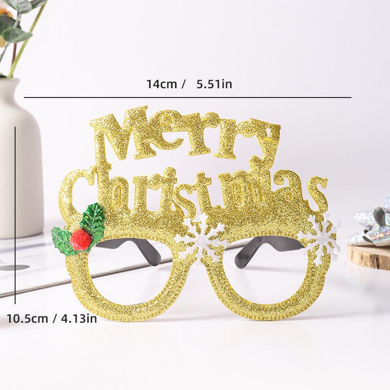 Holiday Glasses Frame Cartoon Party Eyewear Cartoon Eyeglasses Plastic Santa Eyeglasses For Children Parties Photography Props
Holiday Glasses Frame Cartoon Party Eyewear Cartoon Eyeglasses Plastic Santa Eyeglasses For Children Parties Photography Props