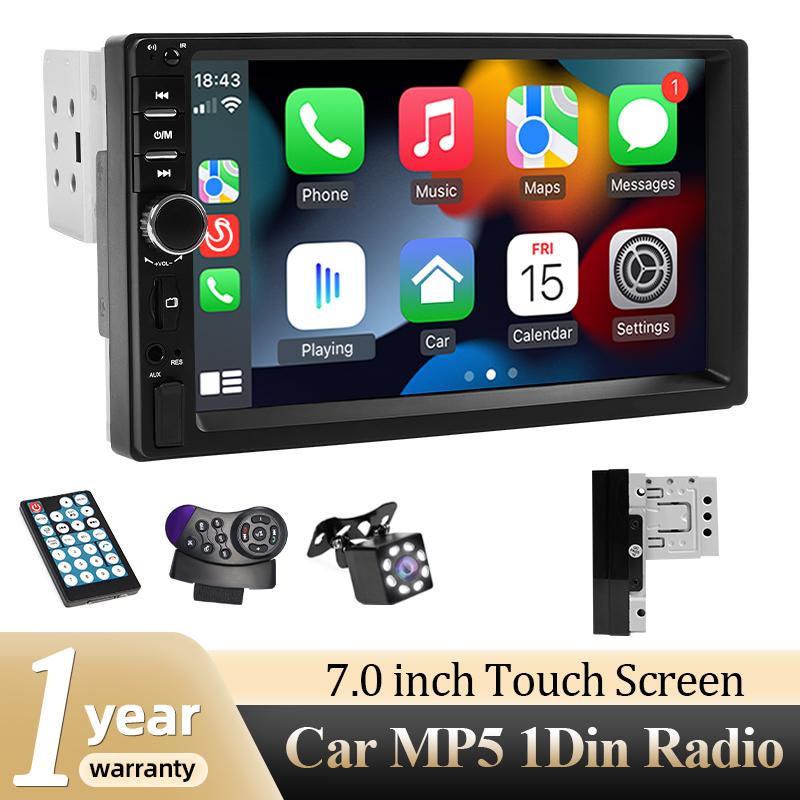 Carplay Android Auto7 дюймов 1 Din автомобильный радиоприемник MP5 мультимедийный плеер сенсорный экран FM ISO вход питания Aux USB Mirror Link Universal A
Carplay Android Auto7 дюймов 1 Din автомобильный радиоприемник MP5 мультимедийный плеер сенсорный экран FM ISO вход питания Aux USB Mirror Link Universal A