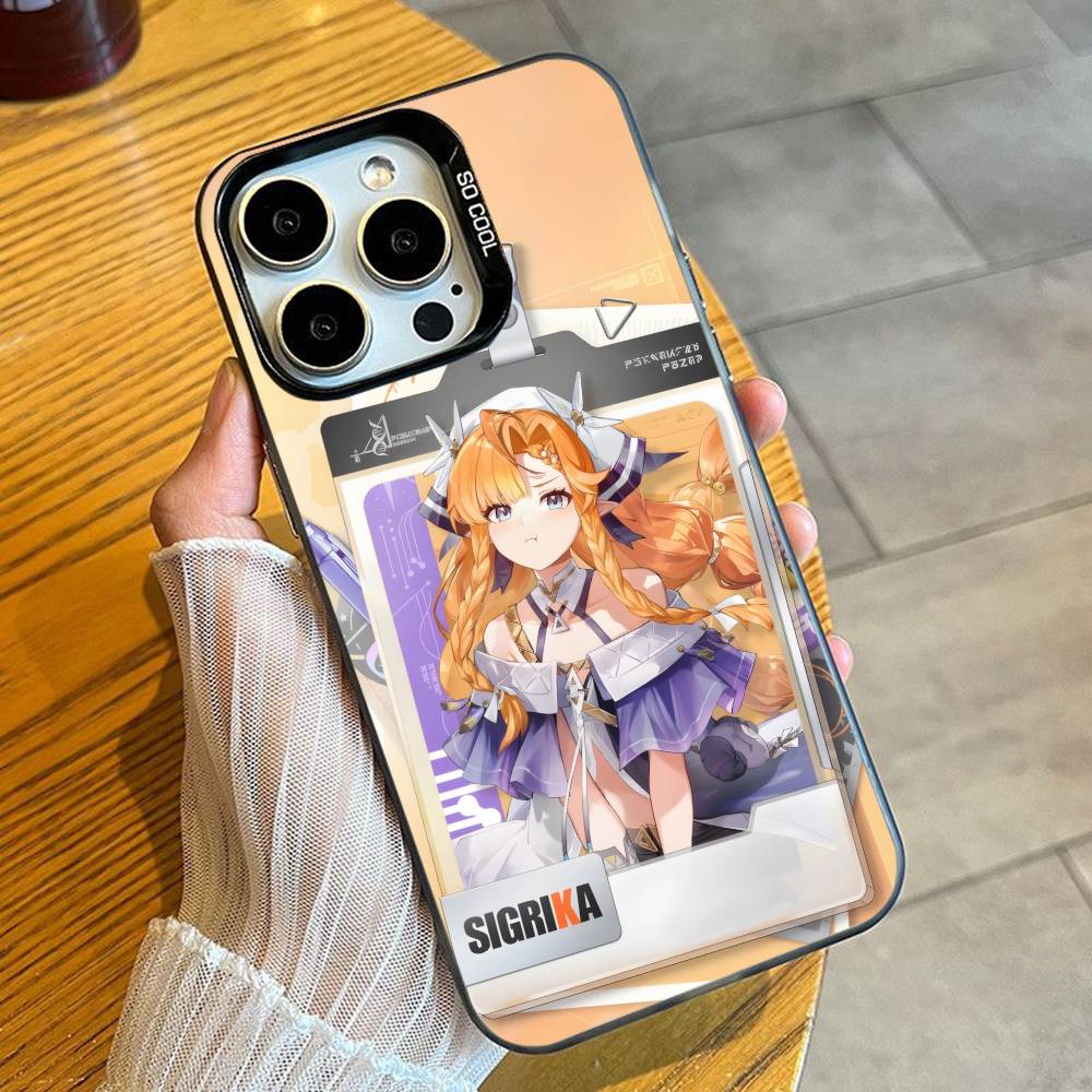 WUWA New S-Sigrika Phone Case For iPhone 16 17 15 14 12 13 Pro Max Black Candy Matte Shockproof Cover iPhone14Plus
WUWA New S-Sigrika Phone Case For iPhone 16 17 15 14 12 13 Pro Max Black Candy Matte Shockproof Cover iPhone14Plus