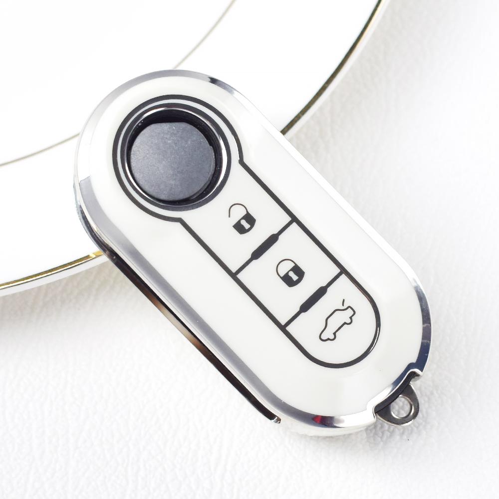 Чохол для ключів із ТПУ для Fiat 500 Panda Punto Bravo Doblo Peugeot Boxer Citroen Relay Fiat Ducato Lancia Musa білий
Чохол для ключів із ТПУ для Fiat 500 Panda Punto Bravo Doblo Peugeot Boxer Citroen Relay Fiat Ducato Lancia Musa білий