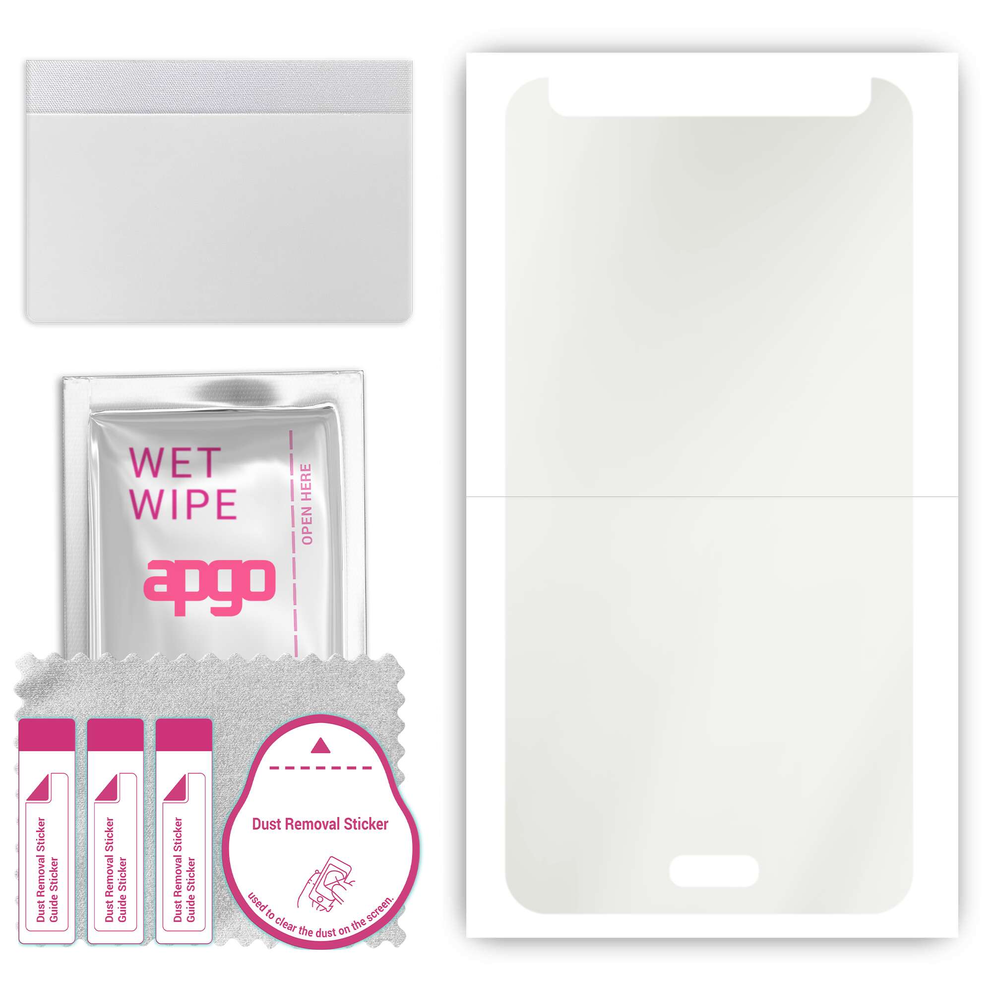 apgo Hydrogel Matte Screen Protector for Asus Zenfone 4 Max ZC520KL, Hydrogel Film, Flexible, Soft TPU with positioning layer easy installation
apgo Hydrogel Matte Screen Protector for Asus Zenfone 4 Max ZC520KL, Hydrogel Film, Flexible, Soft TPU with positioning layer easy installation