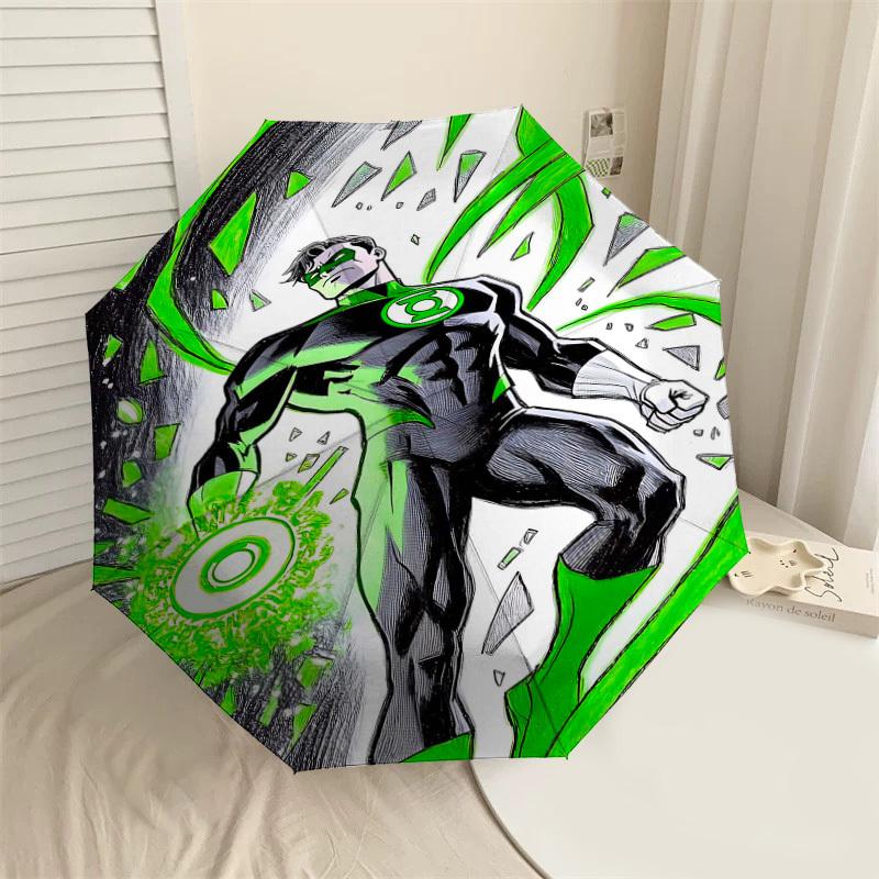 1pc Green Lantern Automatic Open/Close Umbrella Compact Folding Umbrella with 8-Rib Shaft lightweight esign, for Women/Men1144A
1pc Green Lantern Automatic Open/Close Umbrella Compact Folding Umbrella with 8-Rib Shaft lightweight esign, for Women/Men1144A