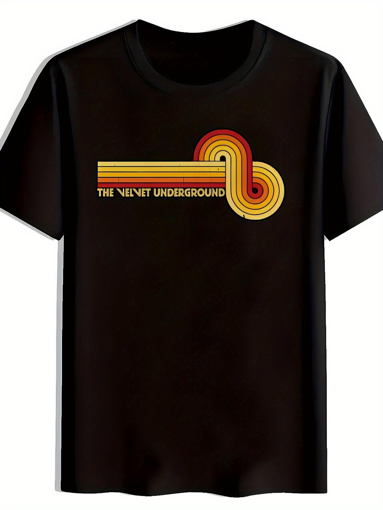 Rock Band Graphic T-shirt - Black Polyester Short Sleeve with THE NINE UNDERGROUND Design L
Rock Band Graphic T-shirt - Black Polyester Short Sleeve with THE NINE UNDERGROUND Design L