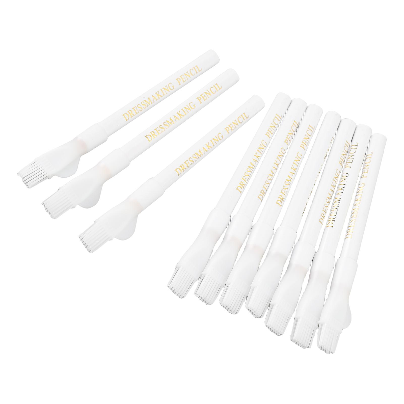 10Pcs Sewing Fabric Pencils Erasable Water Soluble Dressmaker Marking Chalk with Brush Cap Home Marker Tracing Tools
10Pcs Sewing Fabric Pencils Erasable Water Soluble Dressmaker Marking Chalk with Brush Cap Home Marker Tracing Tools