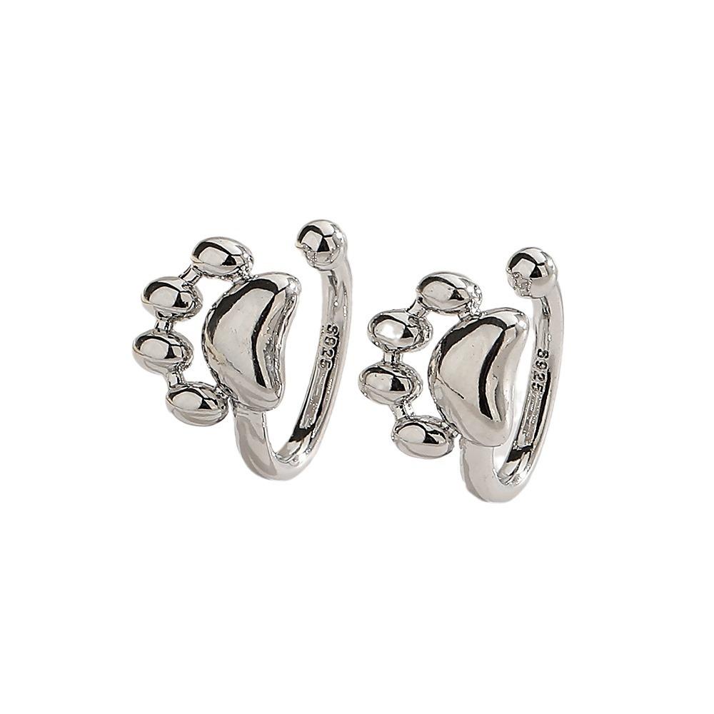 Korean Style Cute Cat Paw Ear Clip: Sweet Cartoon Animal Design for Piercing-Free Ears - Perfect Student & Best Friend Gift Copper (Platinum Color)
Korean Style Cute Cat Paw Ear Clip: Sweet Cartoon Animal Design for Piercing-Free Ears - Perfect Student & Best Friend Gift Copper (Platinum Color)