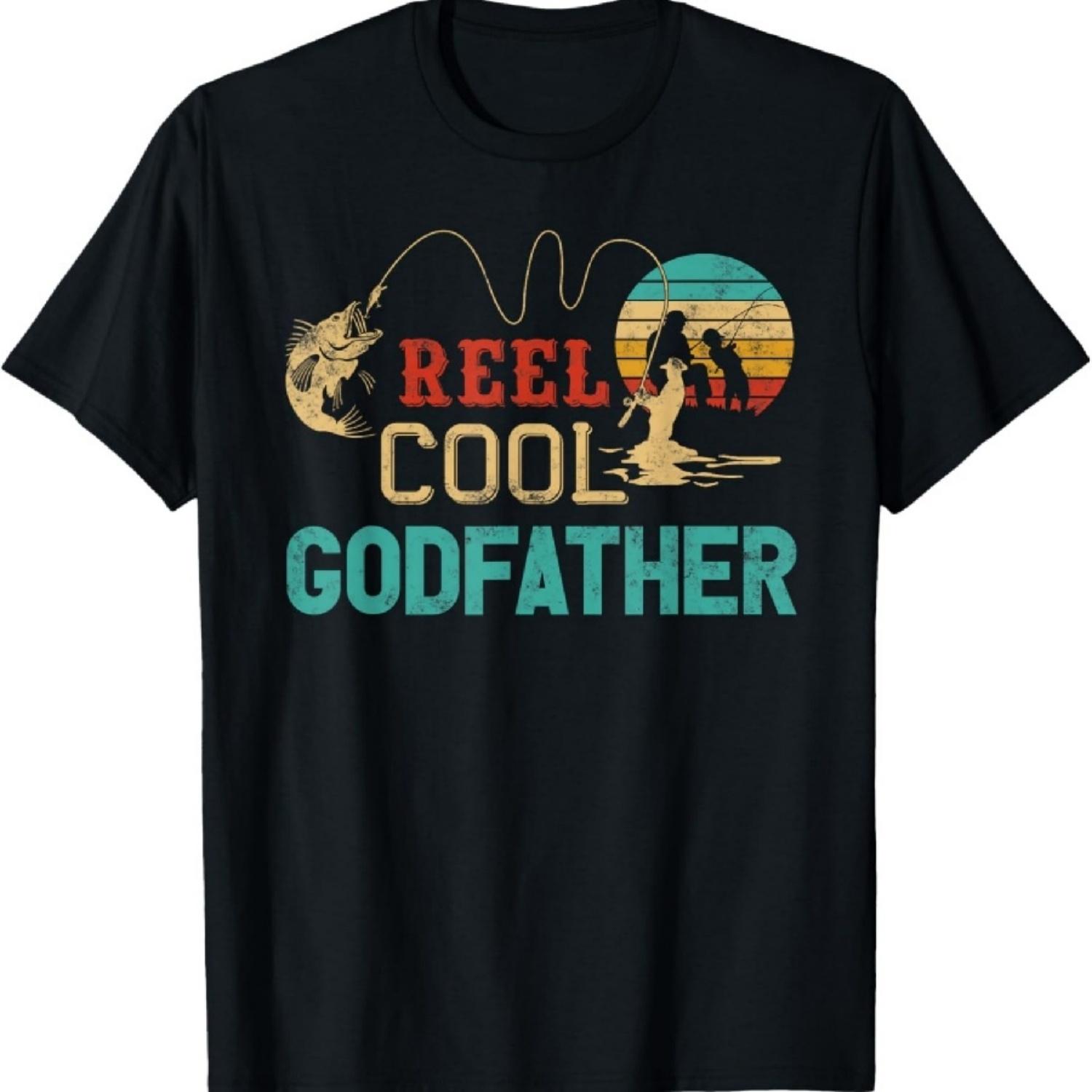Reel Cool Godfather vintage funny fishing rod gift T-Shirt XXXXXL чёрный
Reel Cool Godfather vintage funny fishing rod gift T-Shirt XXXXXL чёрный