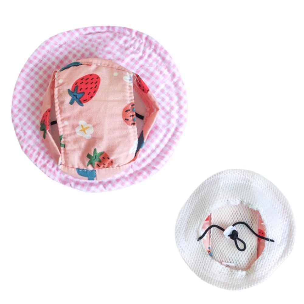 Cute Fruits Plants Pet Cat Sun Hat Adjustable Pet Baseball Cap Cute Dog Sunscreen Hat Walking M 1.5-4.5kg-Strawberry
Cute Fruits Plants Pet Cat Sun Hat Adjustable Pet Baseball Cap Cute Dog Sunscreen Hat Walking M 1.5-4.5kg-Strawberry