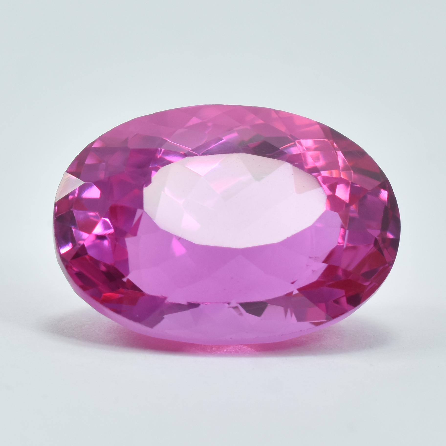 Excellent Loose Gemstone Pink Sapphire Natural OVAL Cut 23.20 Ct CERTIFIED SU-642 18.2 mm approx рожевий
Excellent Loose Gemstone Pink Sapphire Natural OVAL Cut 23.20 Ct CERTIFIED SU-642 18.2 mm approx рожевий