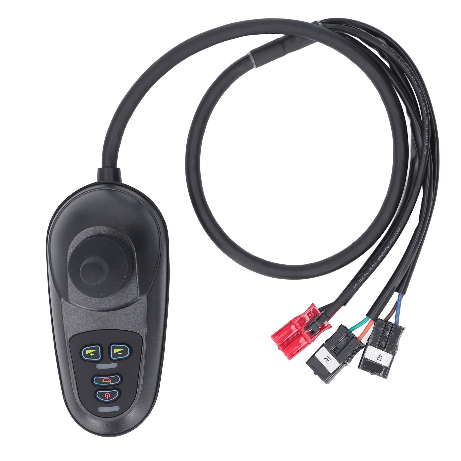 Контроллер электрического инвалидного кресла с разъемом тормоза, джойстик для мобильности, контроллер щеточного двигателя DC24V
Контроллер электрического инвалидного кресла с разъемом тормоза, джойстик для мобильности, контроллер щеточного двигателя DC24V