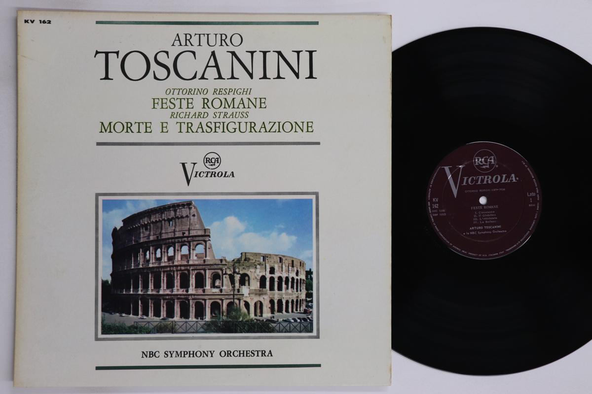 LP Record ARTURO TOSCANINI, NBC SYMPHONY ORCH - Respighi Feste Romane / R Strauss M KV162 RCA VICTOLA Italy Classical Used
LP Record ARTURO TOSCANINI, NBC SYMPHONY ORCH - Respighi Feste Romane / R Strauss M KV162 RCA VICTOLA Italy Classical Used