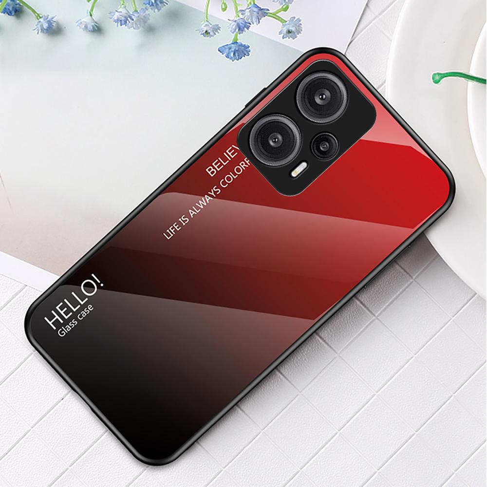 For Xiaomi Redmi Note 12 Turbo/Poco F5 5G Slim Phone Case PC+TPU+Tempered Glass Shockproof Cover Black
For Xiaomi Redmi Note 12 Turbo/Poco F5 5G Slim Phone Case PC+TPU+Tempered Glass Shockproof Cover Black