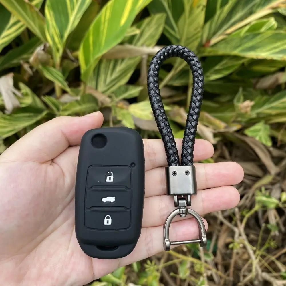 3 Buttons Flip Silicone Car Key Cover Case Skin Holder Protector bag for Changan CS75 EADO CS35 RAETON CS15 V3 V5 V7 Keychain
3 Buttons Flip Silicone Car Key Cover Case Skin Holder Protector bag for Changan CS75 EADO CS35 RAETON CS15 V3 V5 V7 Keychain