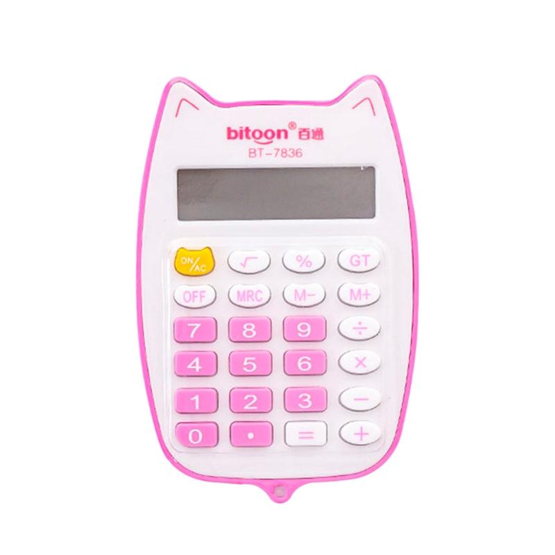 Cartoon Digital Calculator Mini Desktop Calculator with a Bright LED Display Handheld Desktop Calculator for Office Kid 1
Cartoon Digital Calculator Mini Desktop Calculator with a Bright LED Display Handheld Desktop Calculator for Office Kid 1