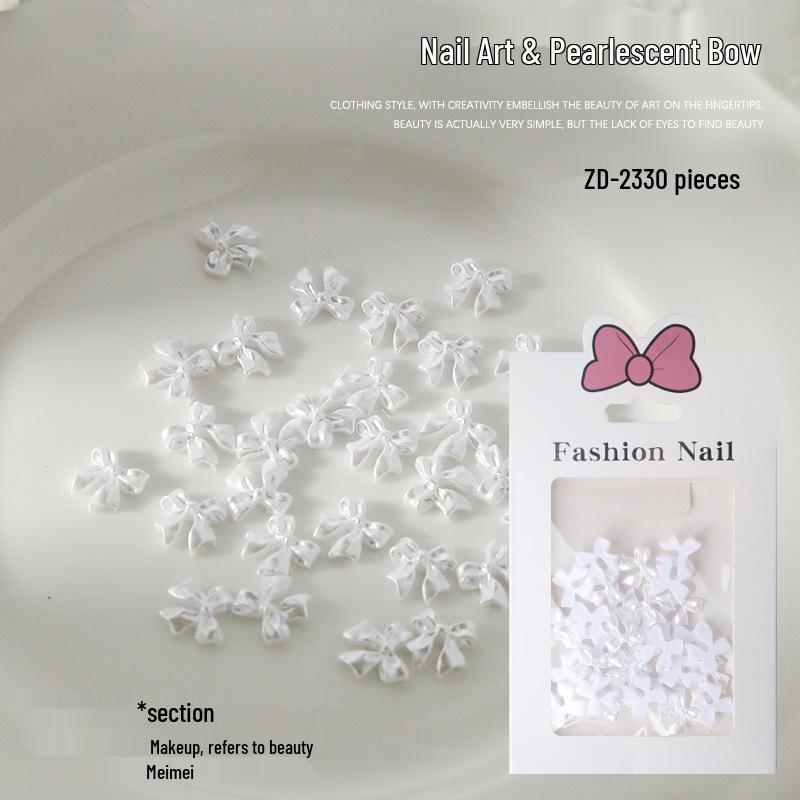 Перламутровый набор для нейл-арта с галстуком-бабочкой: 3D Смоляные Бабочки и Ленты - 30 штук
Перламутровый набор для нейл-арта с галстуком-бабочкой: 3D Смоляные Бабочки и Ленты - 30 штук