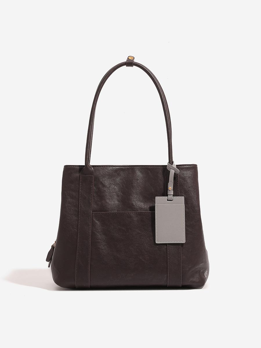Small Niche Design Retro Large Capacity Tote Bag for Women s New Multi-layer Commuting Single Shoulder Laptop Bag шоколадний
Small Niche Design Retro Large Capacity Tote Bag for Women s New Multi-layer Commuting Single Shoulder Laptop Bag шоколадний