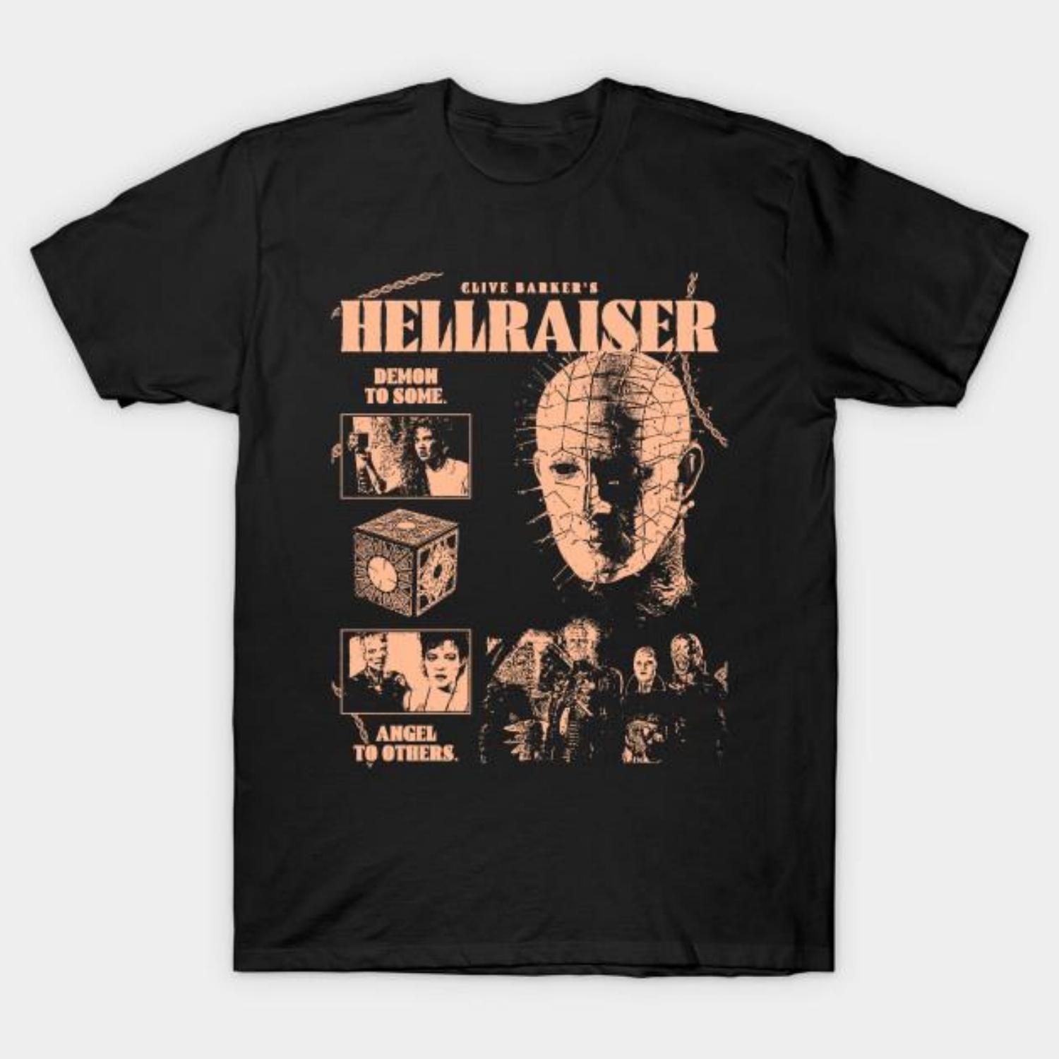 Men Black Print T-shirt Hellraiser No-Cut Transfer Paper Print Cotton Tshirt XXXXXL чорний
Men Black Print T-shirt Hellraiser No-Cut Transfer Paper Print Cotton Tshirt XXXXXL чорний