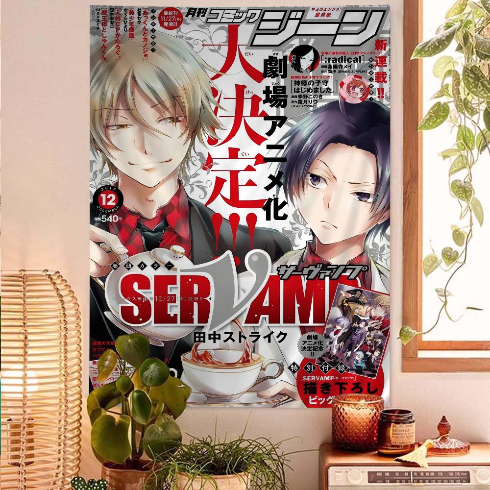 1PC Servamp Anime Cartoon Tapestry Wall Hanging Decoration Household Home Decor 74x94cm(29x37in)
1PC Servamp Anime Cartoon Tapestry Wall Hanging Decoration Household Home Decor 74x94cm(29x37in)