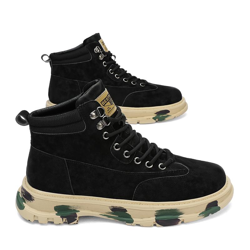 British style casual shoes men s autumn and winter new outdoor fashion shoes anti slip waterproof wear-resistant high top boots 44 чорний
British style casual shoes men s autumn and winter new outdoor fashion shoes anti slip waterproof wear-resistant high top boots 44 чорний