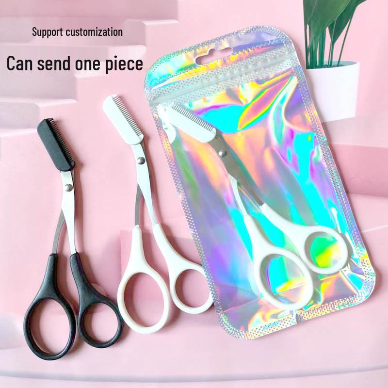Individually Packaged Korean Eyebrow Trimming Scissors with Comb - Beauty Makeup Tool Eyebrow Razor
Individually Packaged Korean Eyebrow Trimming Scissors with Comb - Beauty Makeup Tool Eyebrow Razor